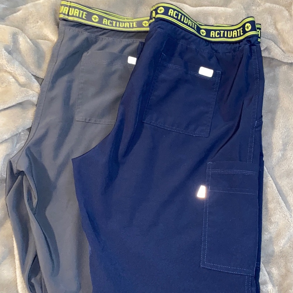 (2) pairs of scrub pants